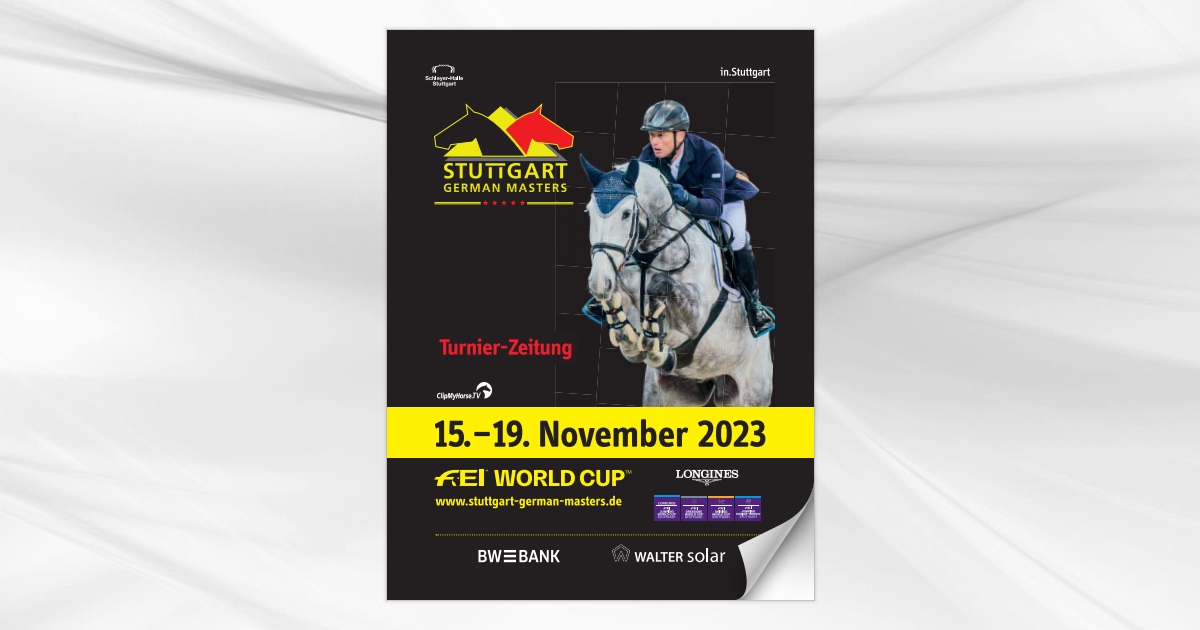 TurnierZeitung 2023 STUTTGART GERMAN MASTERS